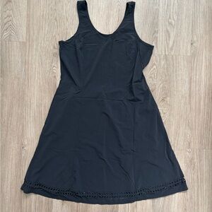 Toad &Co Dress black lightweight medium